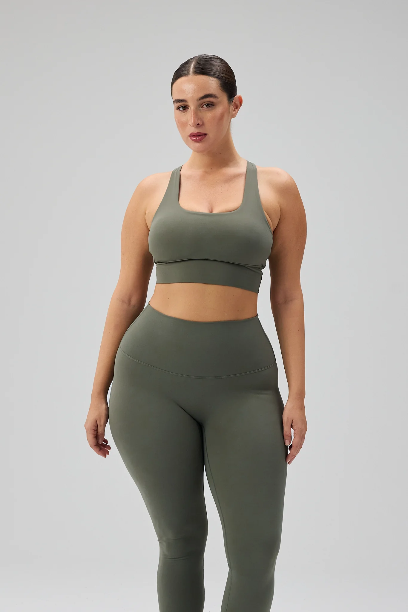 Neaty Tights - Olive Green - Image 3